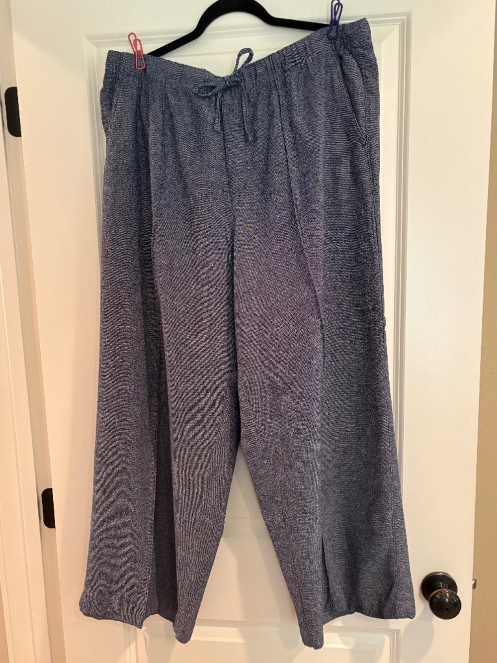 Gap Women's X-Large Navy Drawstring Pants